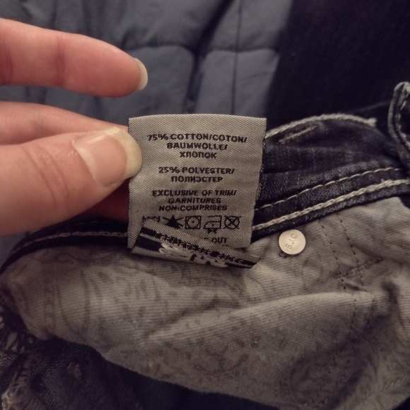 Silver Suki Flap Bootcut Jeans Size 27 - Picture 6 of 9